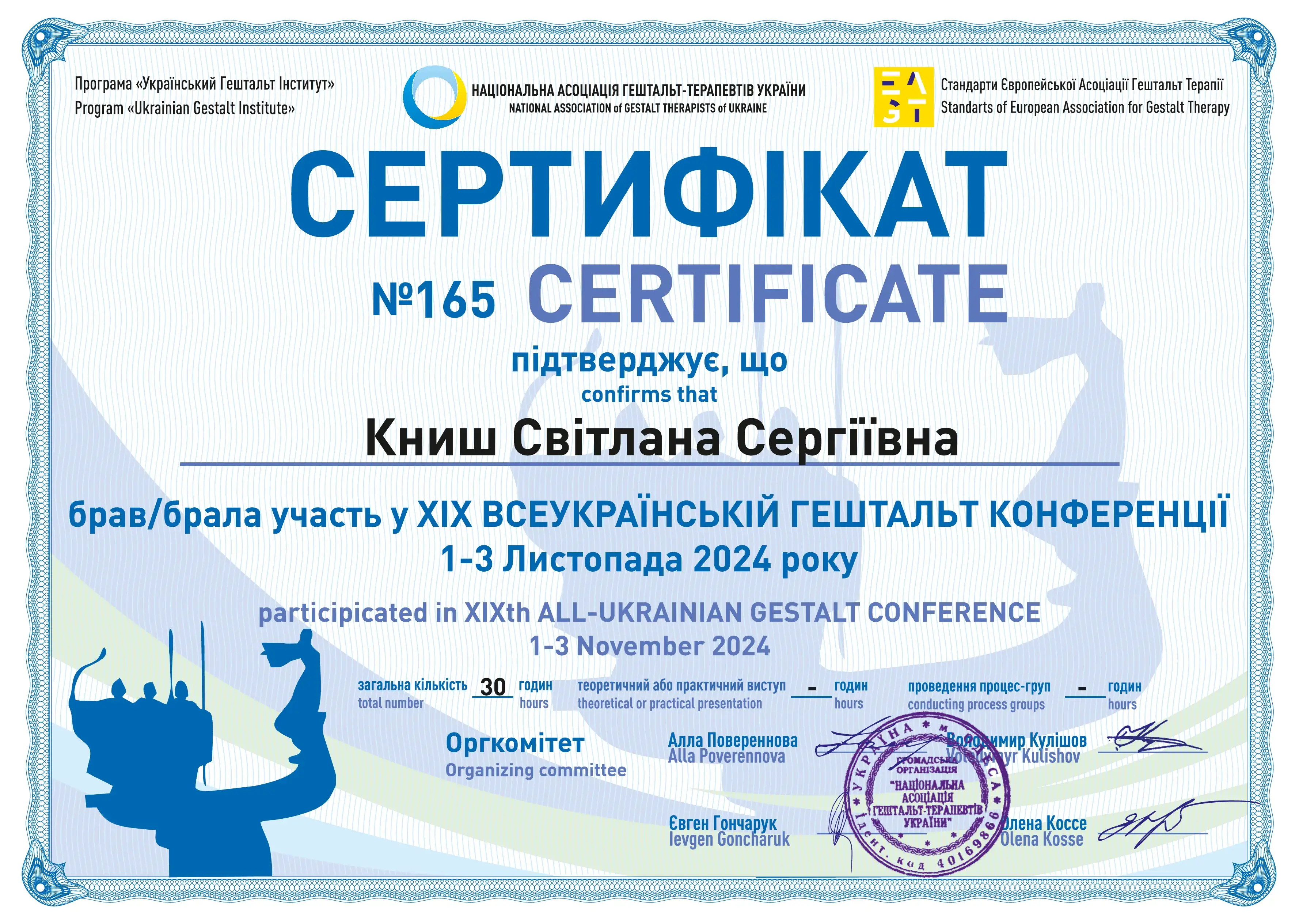 certificate photo
